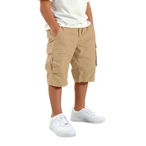Pantalones de chándal cómodos con cintura elástica y bolsillos cargo holgados