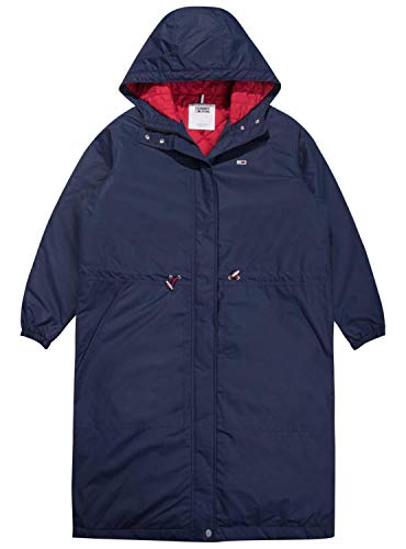 Preisvergleich Produktbild Tommy Jeans Damen Mantel, Blau X-Large