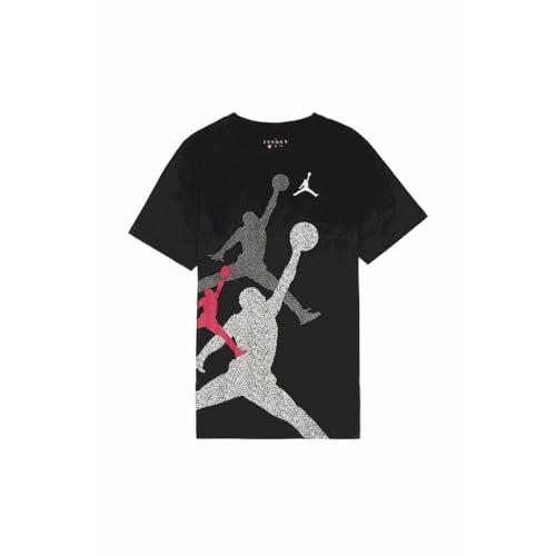 Jordan Sweatshirt für Jungen mit Kapuze Jumpman Sustainable Schwarz Größe S (128-137 cm) Code 95B910-023