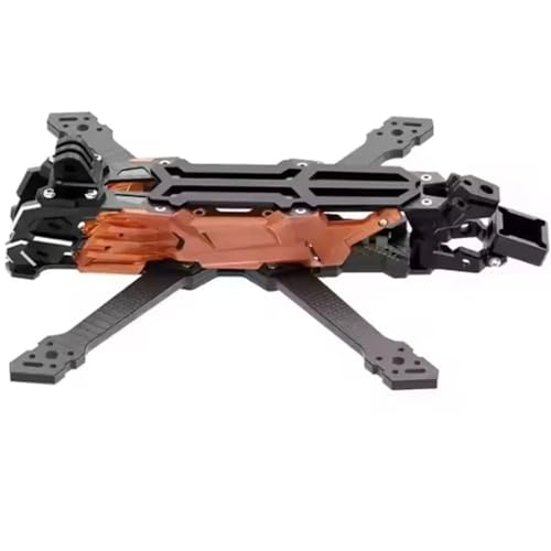 Cadre FPV GEP-VX 5/6 rigide en carbone pour quadrirotor de course réactif