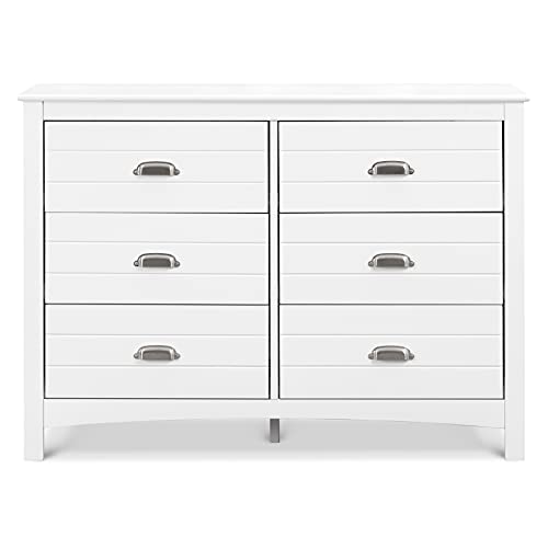Carter's By Davinci Nolan 6-Drawer Double Dresser In White #TOP1