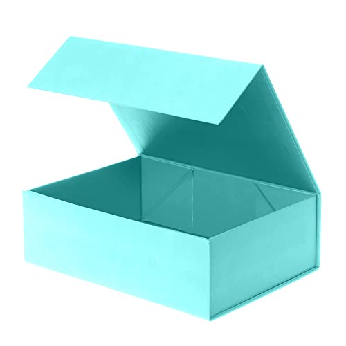 Image of Rsgift Green Gift Box,7.8x7x3.1 Inches Gift Box with Lid,Groomsmen Graduation Decorative Boxes Birthday Presents Boxes