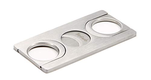 BigSmoke Zigarrenschneider Edelstahl im Scheckkarten Format, Doppelklingen Cutter mit gezahnten Klingen Cover