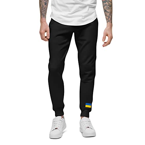 Pantalón de chándal unisex con la bandera de Ucrania ropa de deporte cómoda