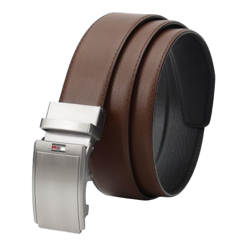 Leather Reversible Formal Belt for Men – Black/Brown Leather, Wrinkle-free, Elegant Belt for Formal & Business Wear2