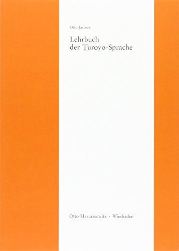 Lehrbuch der Turoyo-Sprache (Semitica Viva, Band 2) Lehrbuch der Turoyo-Sprache (Semitica Viva, Band 2)