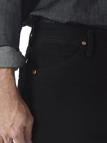 wrangler shadow black cowboy cut slim fit men39s jeans 100936wbk