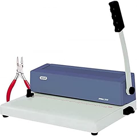 Encuadernadora de espiral manual Spiral 2000 de DHP Cover