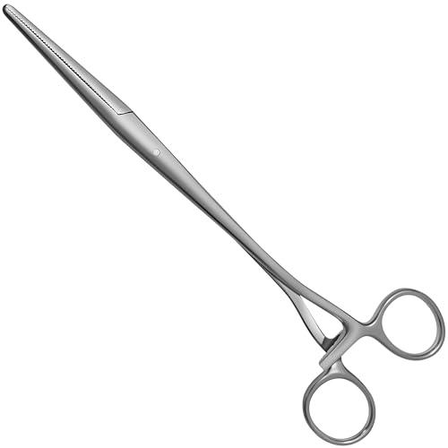 Surgical Online Moynihan Clamp Forceps – 8 Inch, Stainless Steel, Non-Crushing Serrated Tips, Locking Handle for Precision Grip