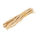 QUARKZMAN 10Stk 7.9" Natürliche Holzstämme 0.2" Bis 0.4" Durchmesser Rustikale Holzäste Für DIY Bastelprojekte Wohnaccessoires Fotorequisiten Holzfarben