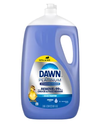 Dawn Platinum Advanced Power Liquid Dish Soap 90 fl oz by Life of Style