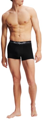 Trunk de lyocell Karl Lagerfeld pack de 3 bóxers transpirables negros talla M 5