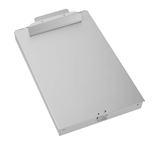 Amazon Basics DHMCB001 Metal Clipboard With 2 Compartments And Interior 250 Sheet Paper Storage thumb #1
