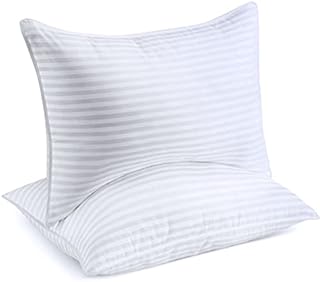 Sleep Restoration Cooling Pillow, Luxury 2 Pack - Hypoallergenic Gel Pillows in King
