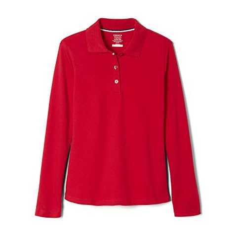 French Toast Girls' Red Polo Shirt, 4 Years Cover