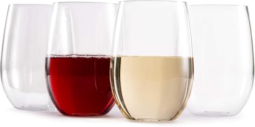 hotder Stemless Wine Glasses 16oz