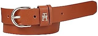Tommy Hilfiger Damen Th Timeless 2.5 Gürtel, Natural Cognac, 85 cm