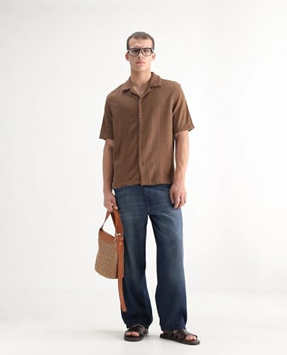 Image of Rare Rabbit Baggy Plain Jeans