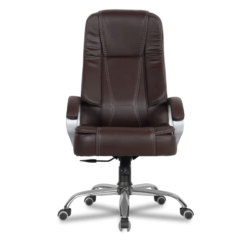 Green Soul Vienna | Leatherette Office Chair | Ergonomic Executive Boss Chair with Spacious Cushioned Seat | Heavy Duty Metal Base | High Back | 3... - Image 4