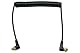 PROtastic Blitz-Synchronisationskabel: Stecker PC auf Stecker, Spiralkabel, 30 cm – 100 cm lang.