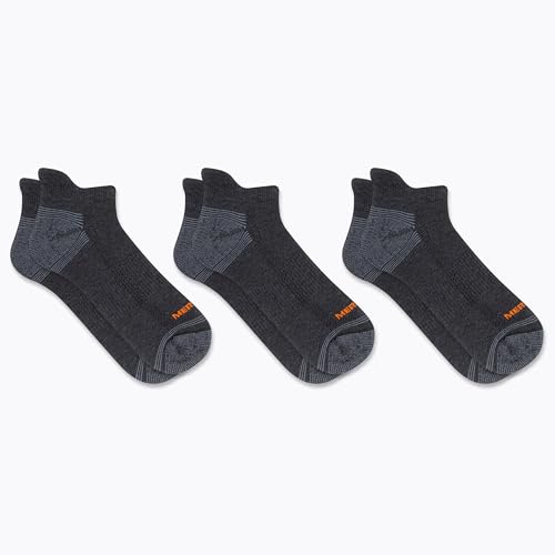 Image of Merrell Unisex Adult Cushioned Low Cut Tab Socks (3-Pair)