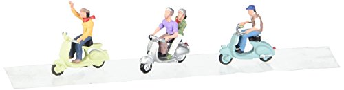 Scooter e Piloti 4 Personaggi con Accessori Ho