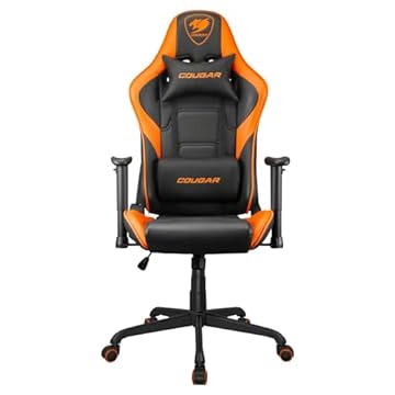 Cadeira Gamer Cougar Armor Elite Preto e Laranja 3MELIORB.0001