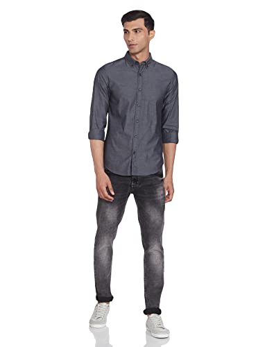 Image of United Colors of Benetton Men's Cotton Slim Fit Shirt
