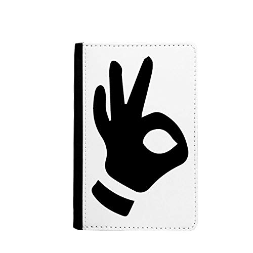 Étui portefeuille de voyage multicolore silhouette de geste mini organisateur de poche