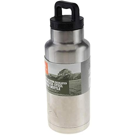 Ozark Trail 36-Ounce Double Wall Vacuum Sealed Stainless Steel Water Bottle