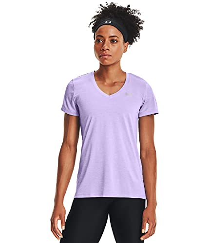 Image of Under Armour Womens Tech V-Neck Twist Short-Sleeve T-Shirt