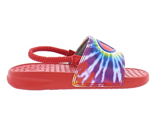 Champion Superslide Tie-Dye (Toddler) Rainbow Multi 9 Toddler M2