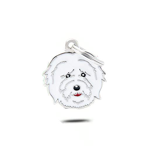 BBEART Pet Pendant, Dog Metal Pendant Key-Ring Puppy ID Tags Key Chain Keychains Birthday (West Highland White Terrier)