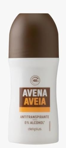 Avena Roll-on Deodorant, Aloe Vera Scent, 0% Alcohol, 50ml, Unisex Anti-perspirant with Natural Plant Extracts, PACK OF 6