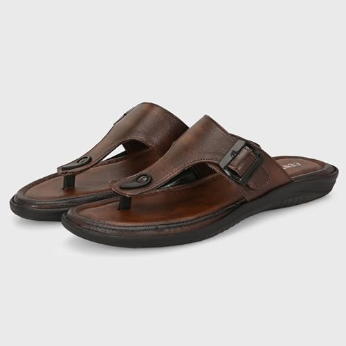 Image of Centrino Sandal for Men | Grip Insole for Stability | Modern Look with Straps | Comfortable Footwear (9775)