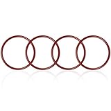 アップグレードされたOリング交換用 - Scepter SmartControlガス缶交換用フッ素ゴムガスタンクノズルシールガスケット(4個)