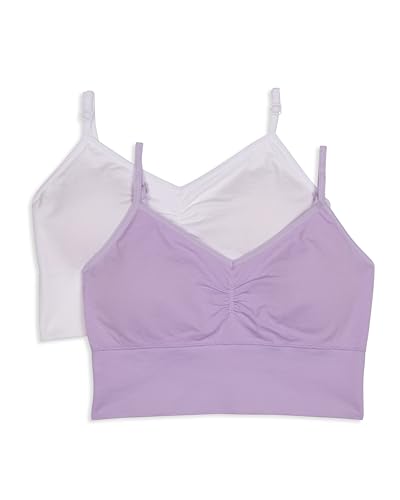 Image of Maidenform Girls Seamless Ruched Crop Bra