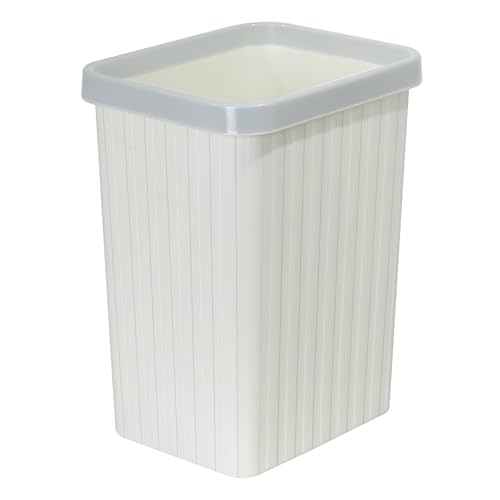 Soddeph 3.2 Gallon Plastic Small Trash Can,Rectangular Wastebasket, Waste Basket,Garbage Container...