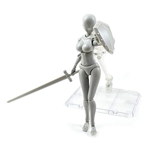 Pinmaoo 2.0 Action Figure Model for SHF Body Kun Doll PVC Body-Chan DX Set (Female)