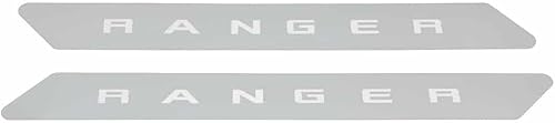Putco Ranger Logo - Juego de placas de umbral de puerta de acero inoxidable para Ford Ranger SuperCab 2019-2025