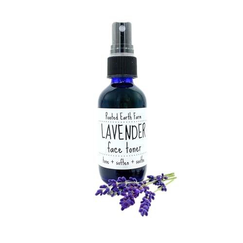 Lavender Infused Face Toner - 2 fl oz - Facial Toning Spray - Herbal with Lavender Essential Oil