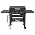 Nexgrill Daytona 3-Burner Propane Gas Griddle with Side Tables, 45000 BTUs Flat Top Grill, 630 SQ. in. Hot Rolled Steel Cooking Space, Outdoor Cooking Barbeque, Black - 720-1057B