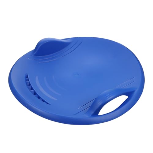 Sosoport 1pc Round Ski Board Disc Hdpe Material for Adults Boys and Girls Outdoor Play