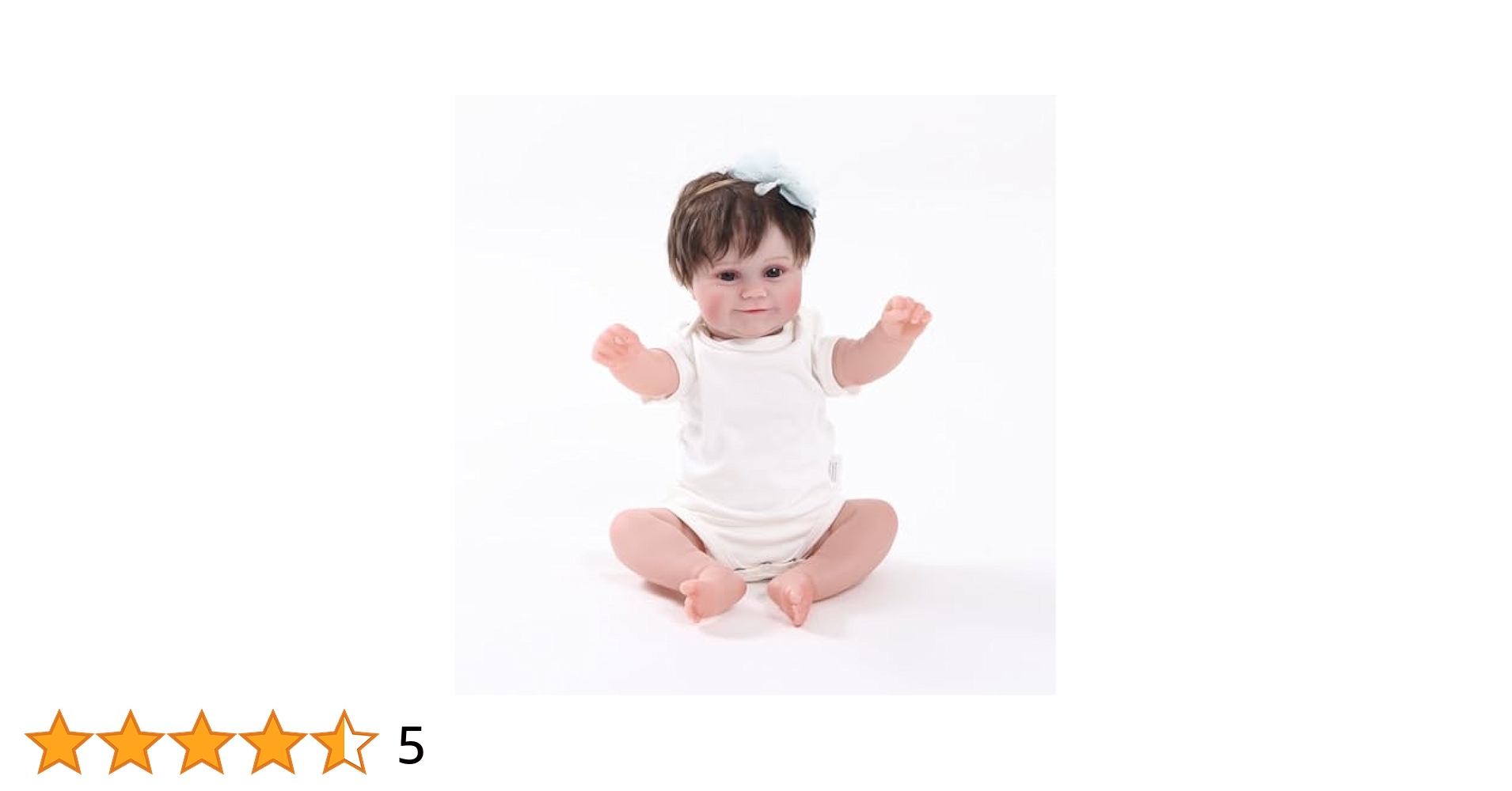 Amazon | morytrade 赤ちゃん人形 リボーンドール 45cm 柔らか