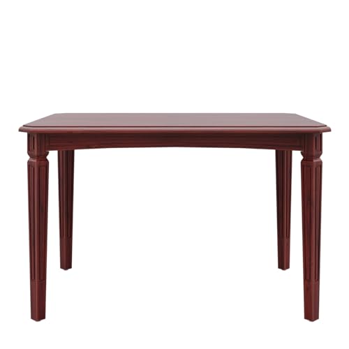 Image of Wakefit Kumen 4 Seater Teak Wood Dining Table