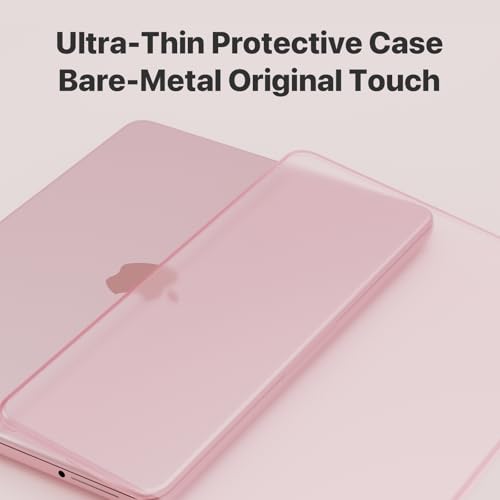 Image of Soonjet for MacBook Neo Case 13 inch 2026 Release Model A3404 (Blush Clear)
