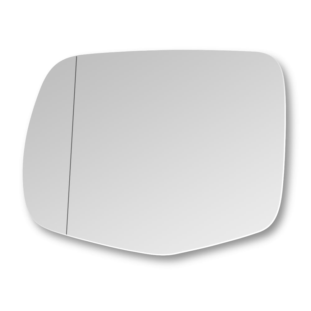 Senzeal Driver Side Heated Mirror Glass with Backing Plate for