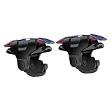 iplusmile チキンキング第3世代 ゲームトリガー モバイルゲームコントローラー ペア 耐摩耗シリコン滑り止め 携帯電話用サイドボタン非干渉