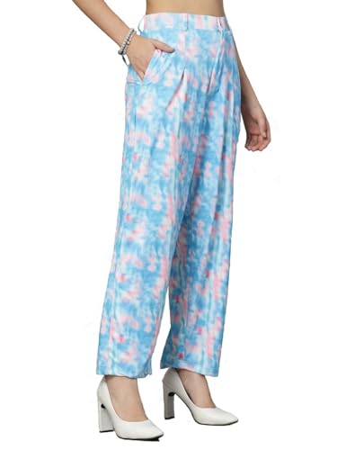 Image of UZARUS Women's Relax Fit Trouser 2 Pockets Baggy Pants