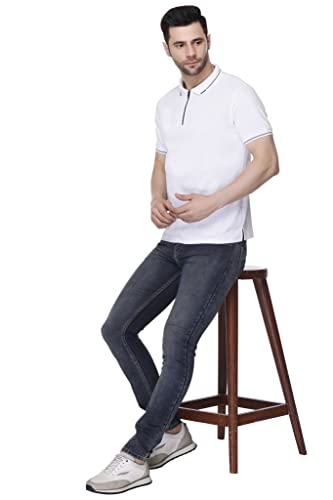 Image of Colors & Blends - Men's Activewear Zipper Polo